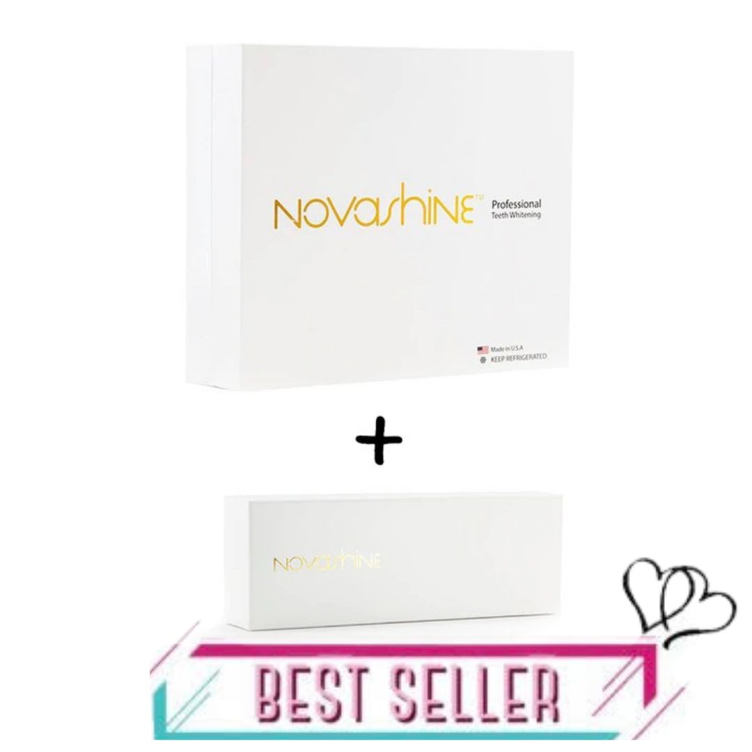 Teeth Whitening Kit 3 Month Supply Bundle (Kit + Refill)